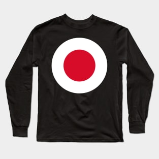 Show your love for Japan with this iconic flag pin Long Sleeve T-Shirt